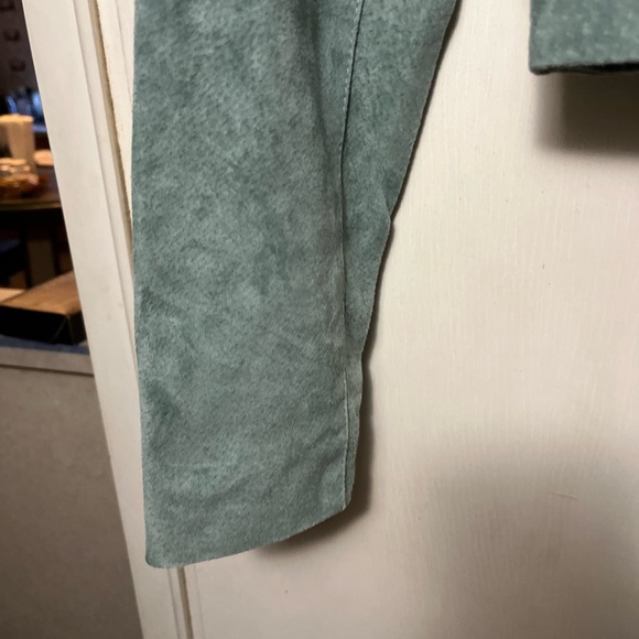 Blank NYC Suede Fringe Jacket - Light Blue - Picture 8 of 8